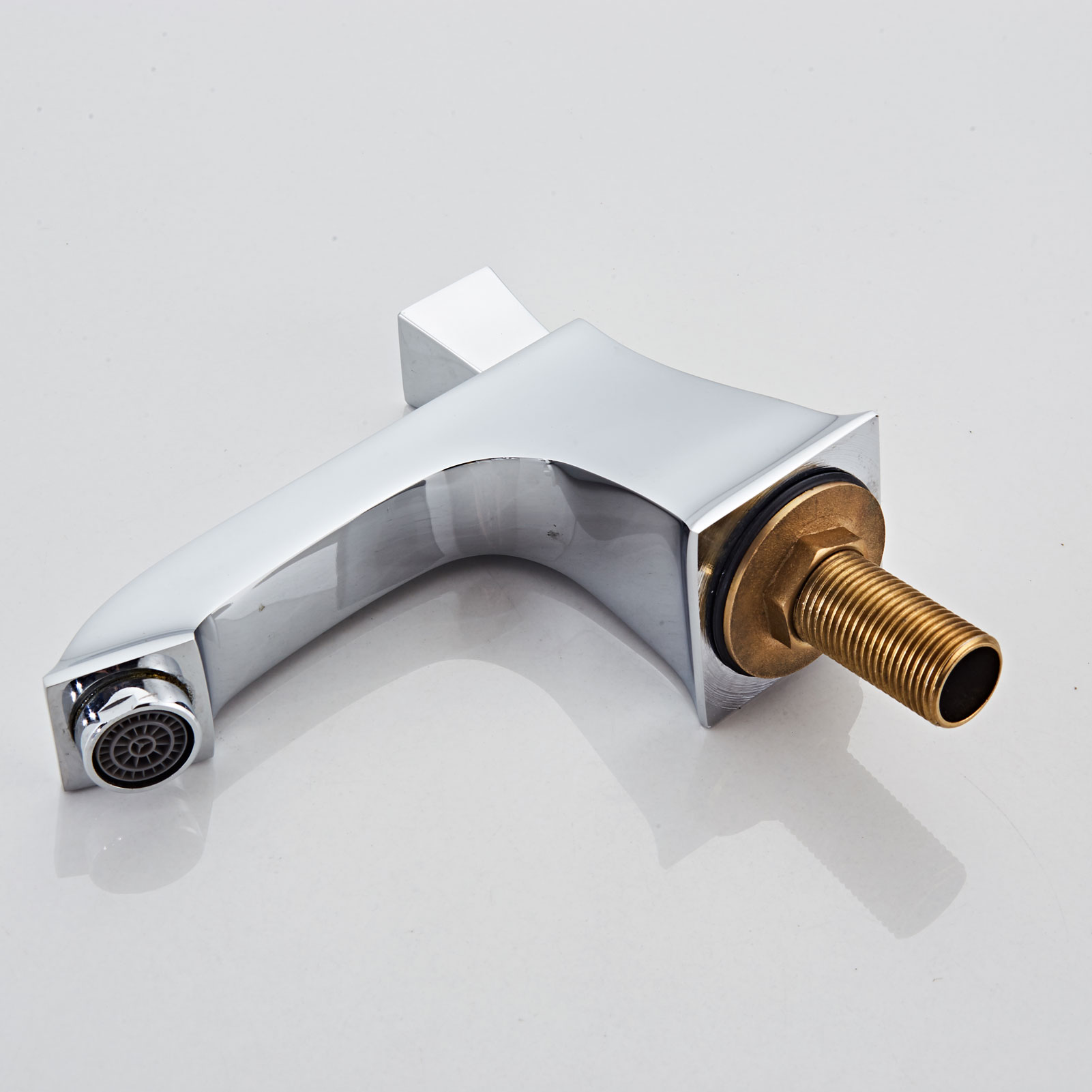 Wovier Widespread Faucet with Supply Hose,Three Handle Two Hole Bathroom Faucet W8435