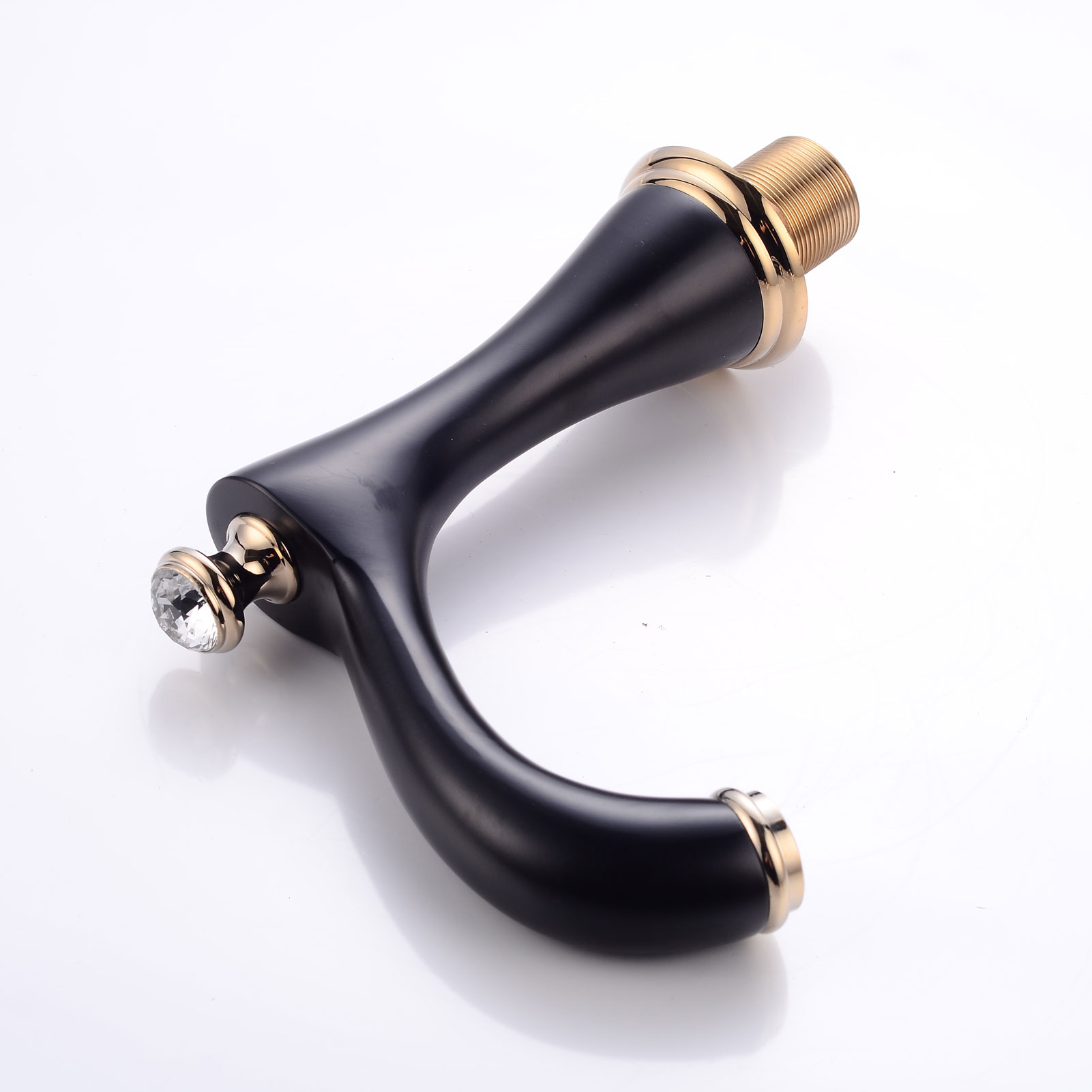 Wovier Widespread Faucet with Supply Hose,Three Handle Two Hole Bathroom Faucet W8408-6