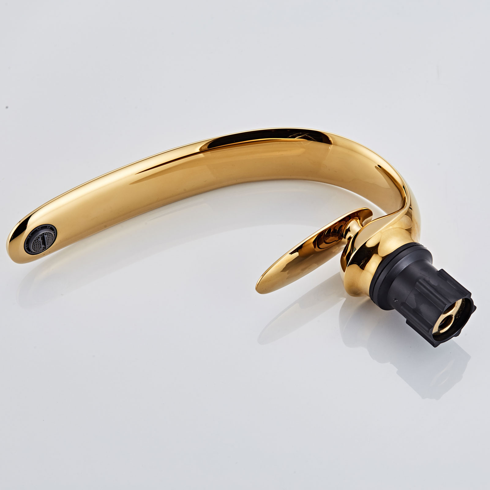 Wovier Bathroom Sink Faucet with Supply Hose,Single Handle Single Hole Lavatory Faucet W8349-21