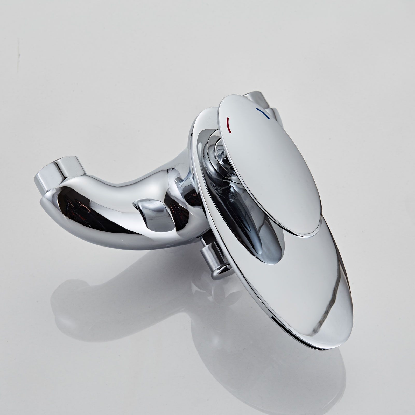 Wovier Waterfall Wall Mounted Waterfall Tub Filler with Hand Shower W8723