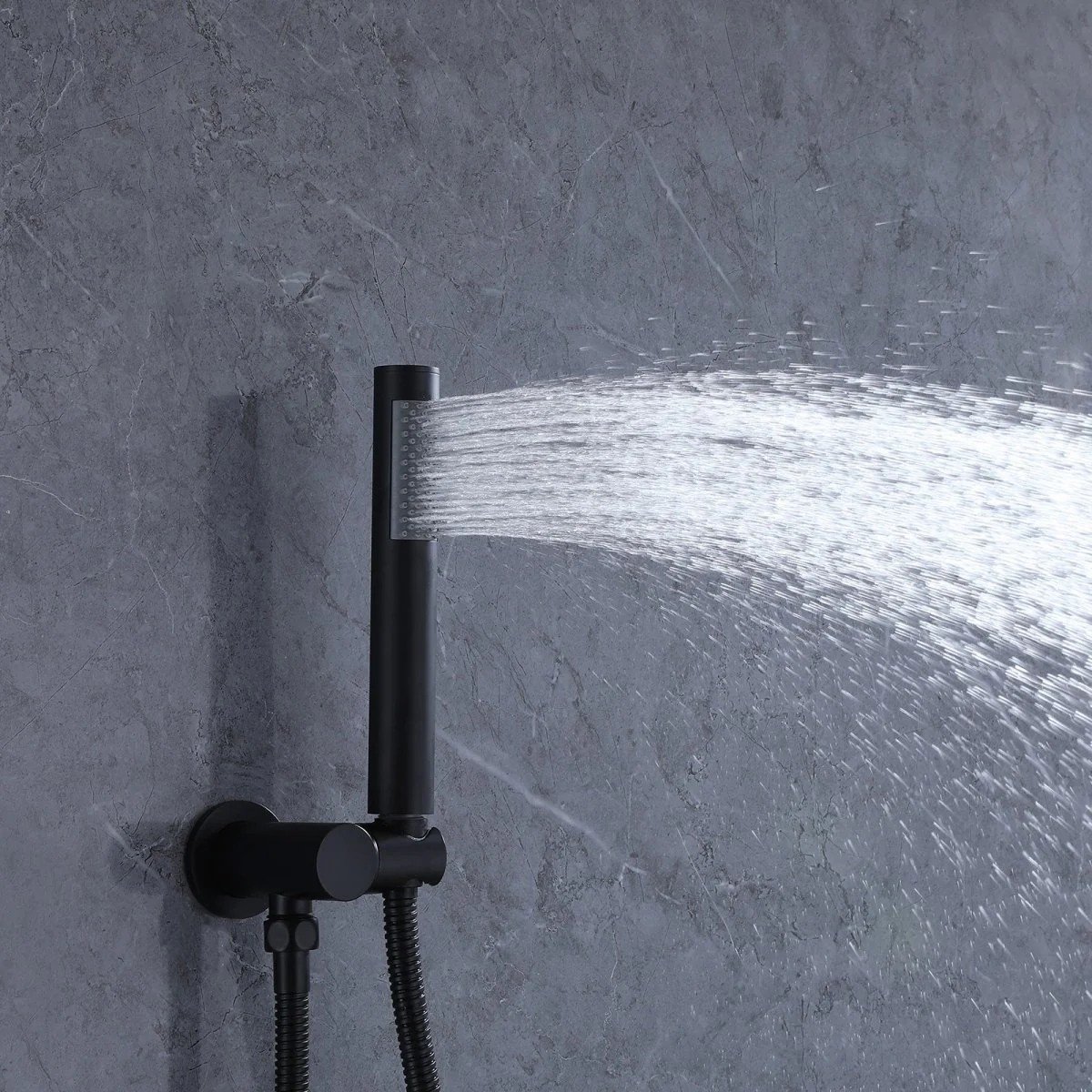 Wovier Shower System Rain Shower Handheld Sprayer with Shower Hose - W8815-16