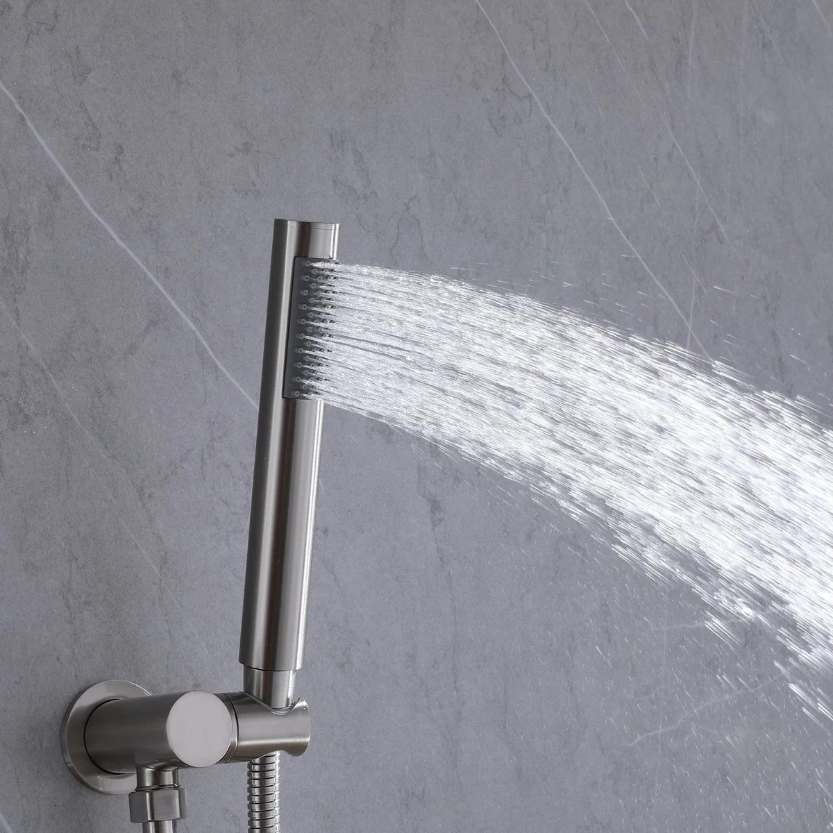 Wovier Shower System Rain Shower Handheld Sprayer with Shower Hose - W8815-22