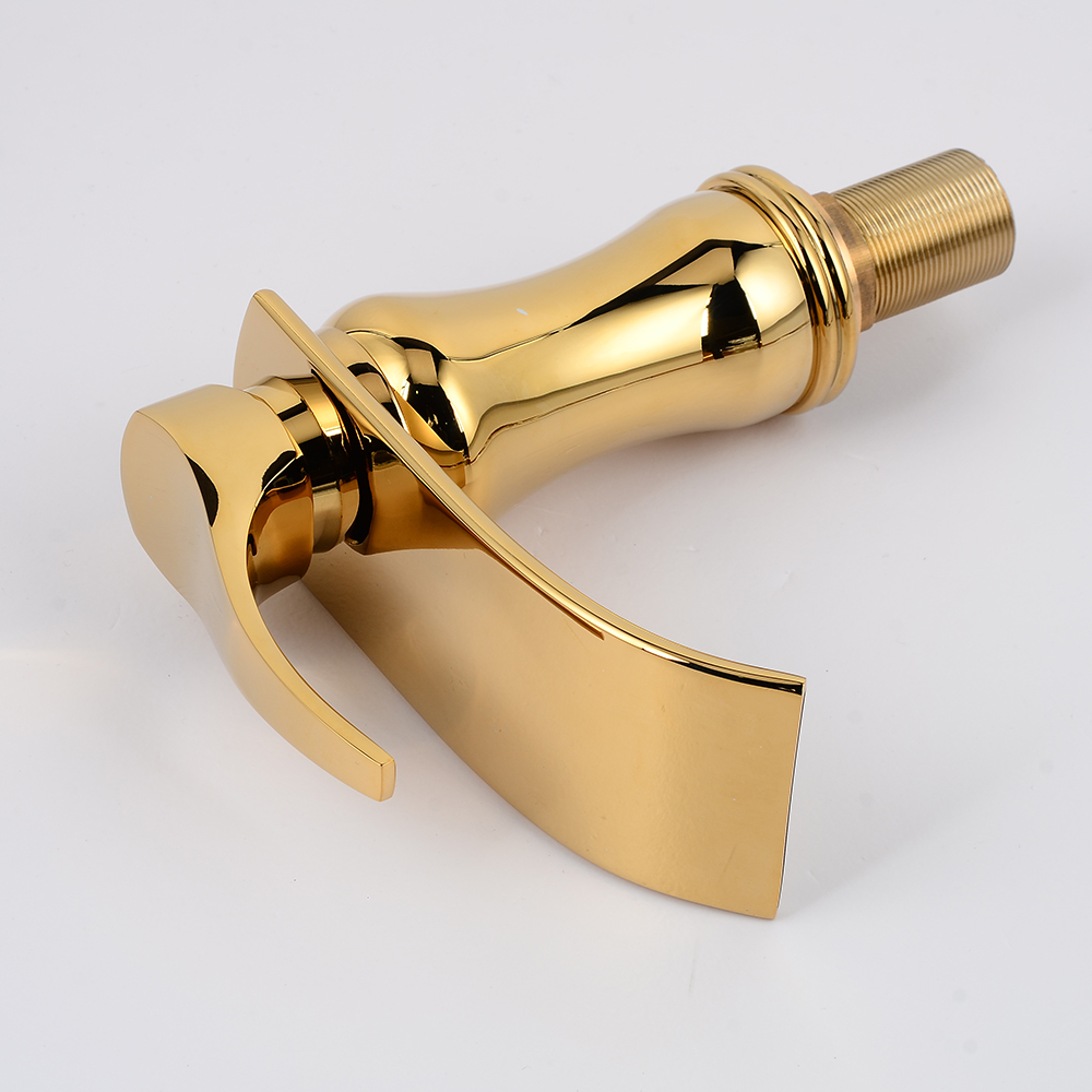 Wovier Bathroom Sink Faucet with Supply Hose,Single Handle Single Hole Lavatory Faucet W8242-10