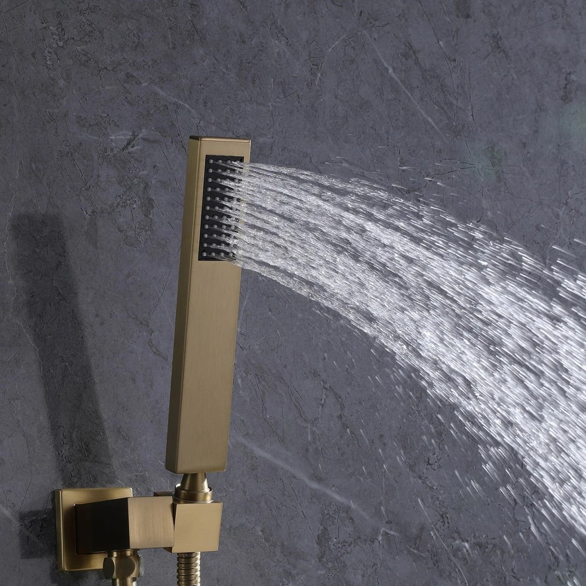 Wovier Shower System Rain Shower Handheld Sprayer with Shower Hose - W8802-15