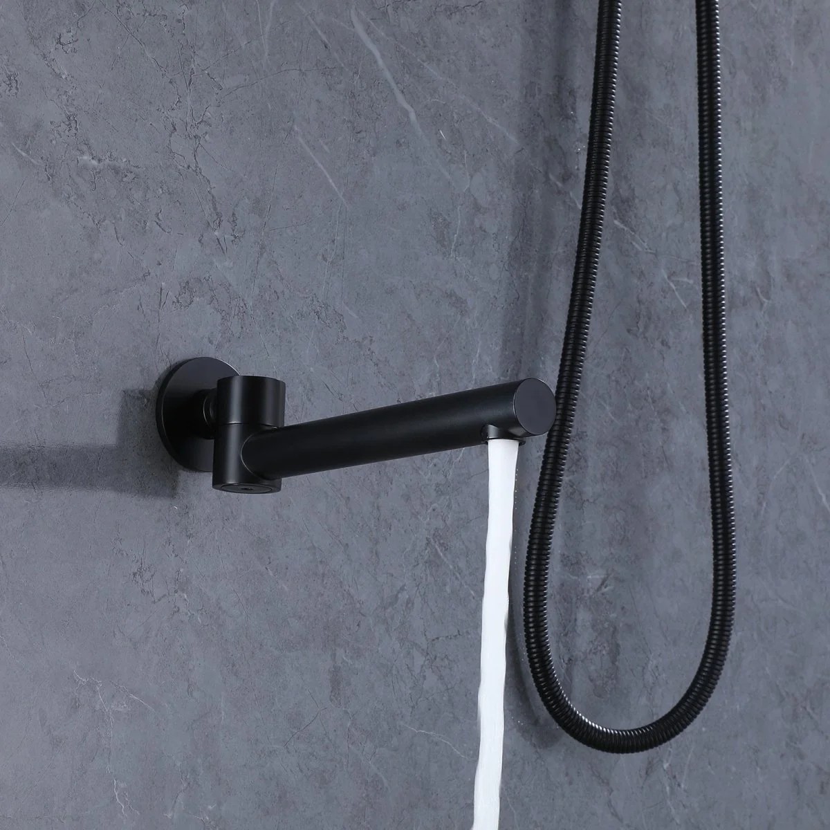 Wovier Shower System Rain Shower Handheld Sprayer with Shower Hose - W8816-9