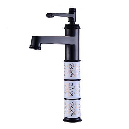 Wovier Vessel Faucet with Supply Hose,Single Handle Single Hole Bathroom Faucet W8311-1