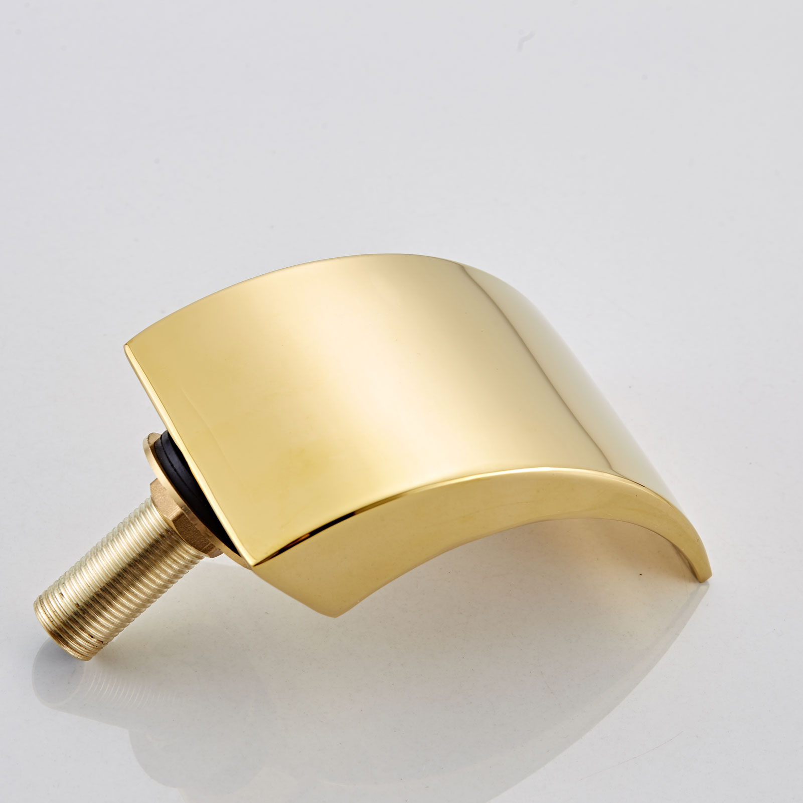 Wovier Bathtub Faucets Set,Three Handles Five Holes with Handheld Sprayer - W8705-5