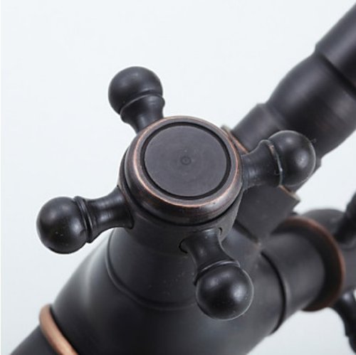 Wovier Vessel Faucet with Supply Hose,Single Handle Single Hole Bathroom Faucet W8282-7