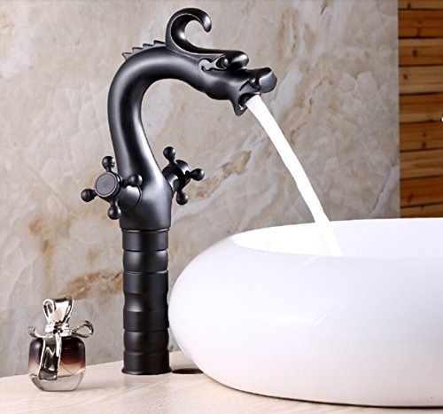 Wovier Vessel Faucet,Single Handle Single Hole Bathroom Faucet W8335-2