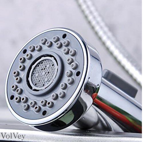 Wovier Kitchen Faucet with Pull Down Sprayer, Single Handle Kitchen Sink Faucet -8504-4