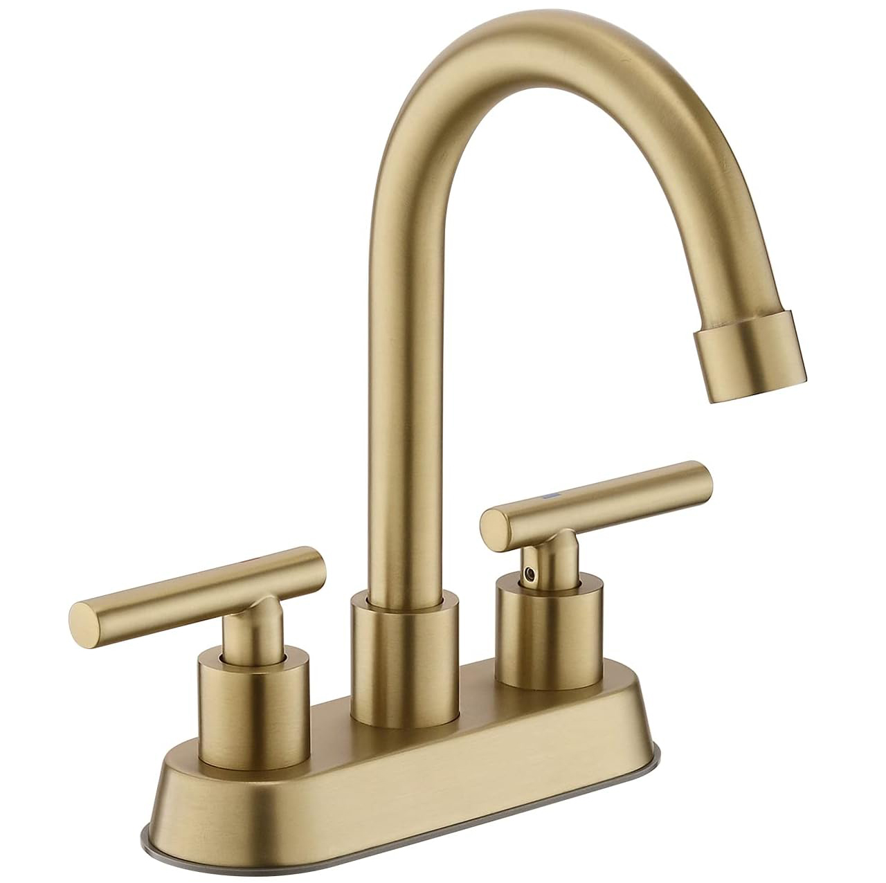 Wovier Centerset Faucet, 4 inch 2-Handle Bathroom sink Faucet-W8002-7