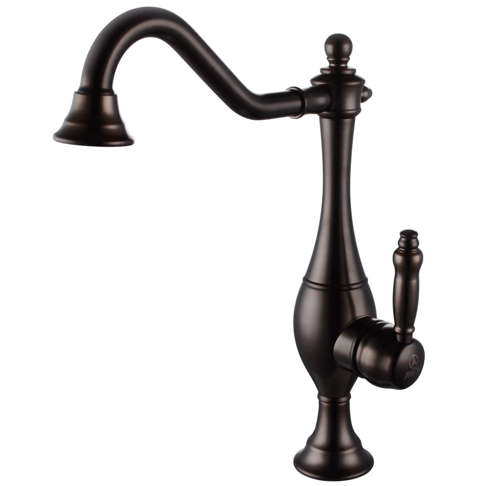 Wovier Vessel Faucet with Supply Hose,Single Handle Single Hole Bathroom Faucet W8303-8
