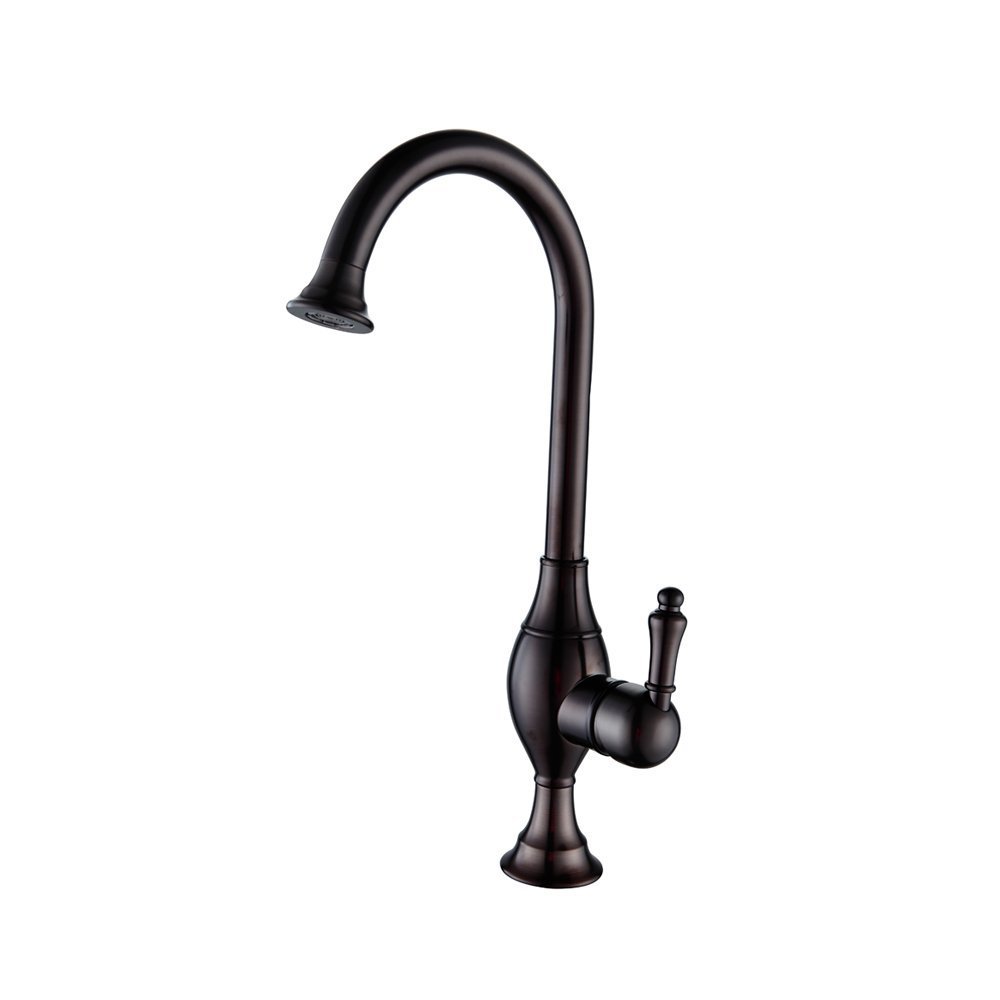 Wovier Vessel Faucet with Supply Hose,Single Handle Single Hole Bathroom Faucet W8304-3