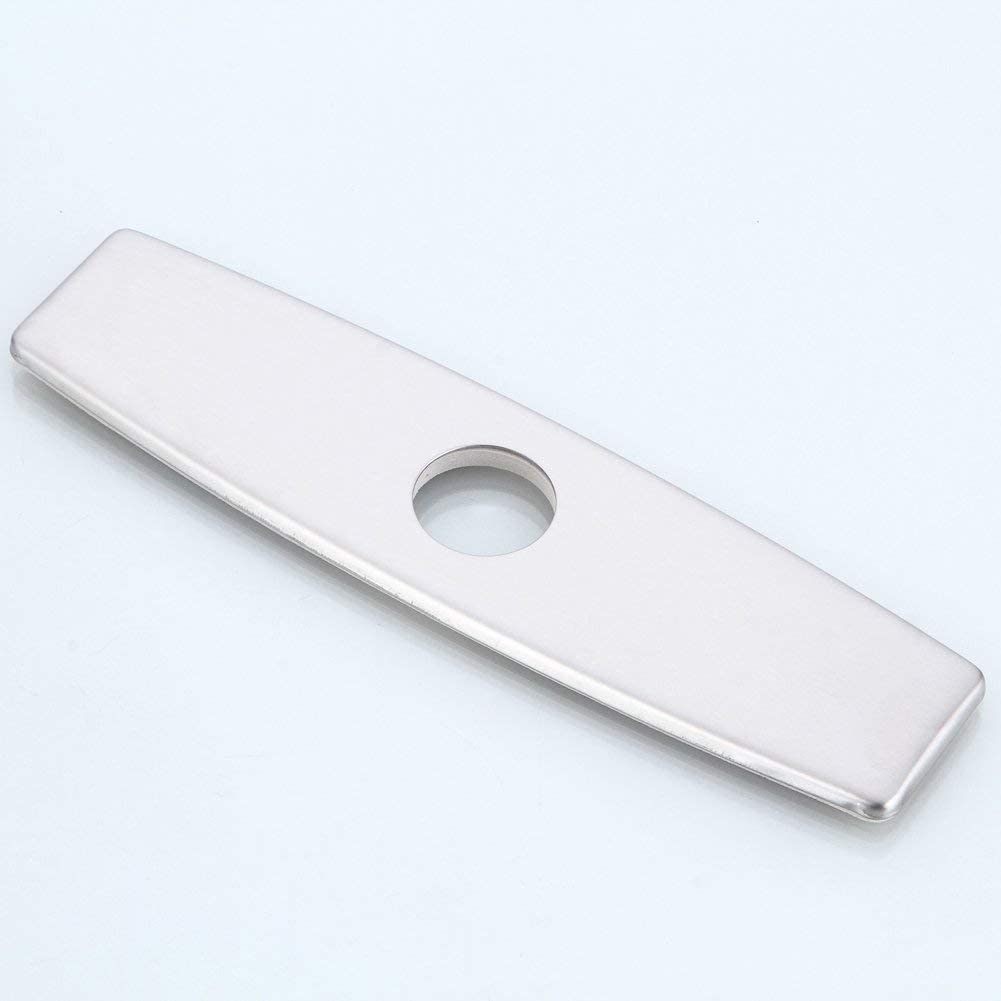 Wovier Faucet Plate Escutcheon, Holes Cover Deck Plate - W3-6