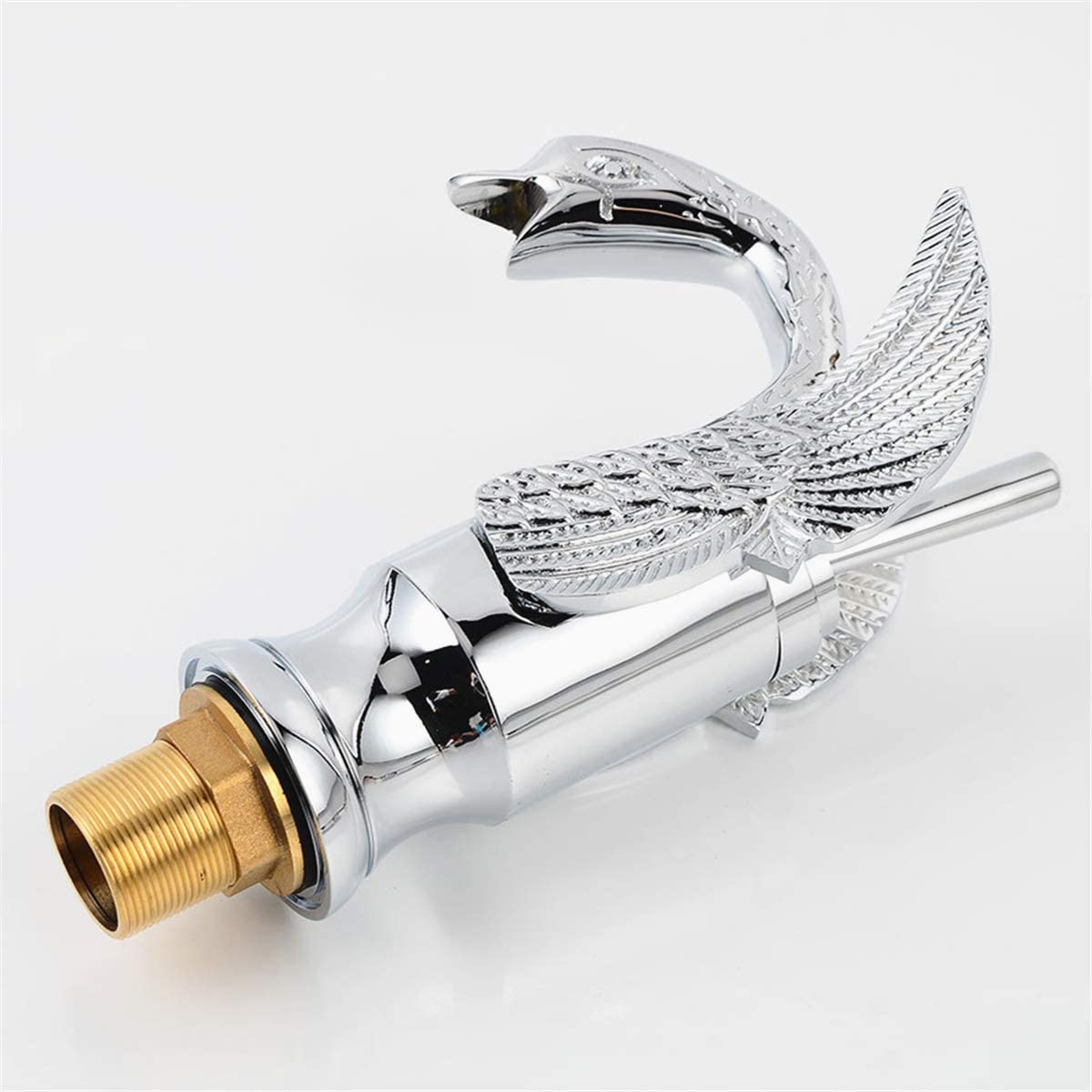 Wovier Phoenix Bathroom Sink Faucet ,Single Handle Single Hole Lavatory Faucet W8338-11