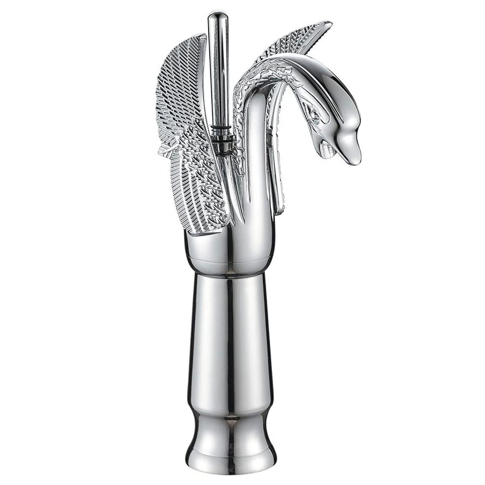 Wovier Phoenix Waterfall Vessel Faucet,Single Handle Single Hole Bathroom Faucet W8337-13