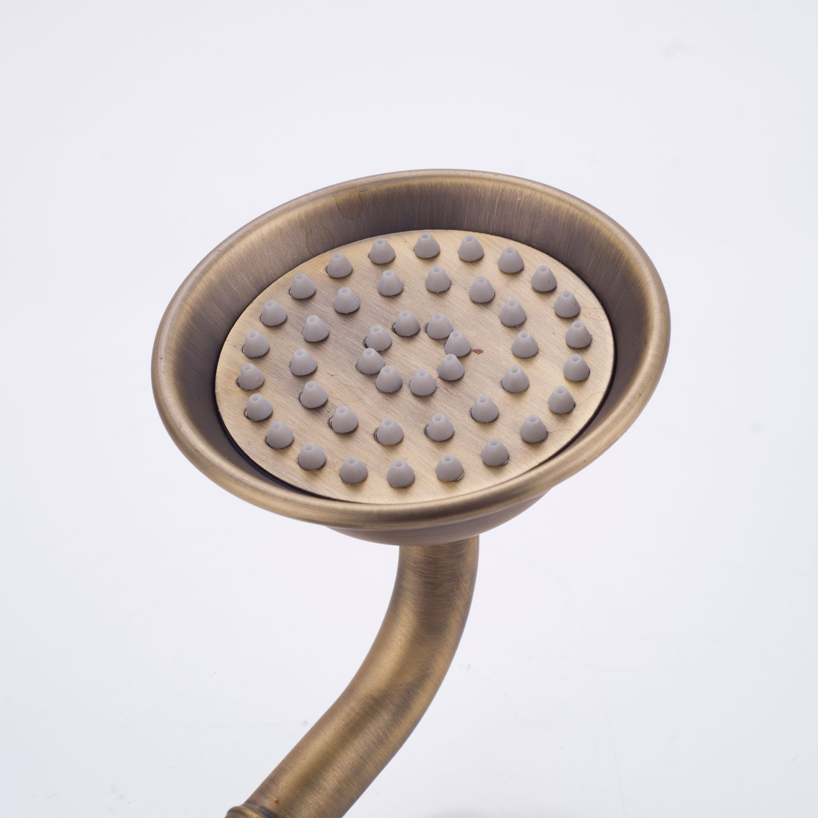 Wovier Bathtub Faucets Set,Three Handles Five Holes with Handheld Sprayer – W8771-10