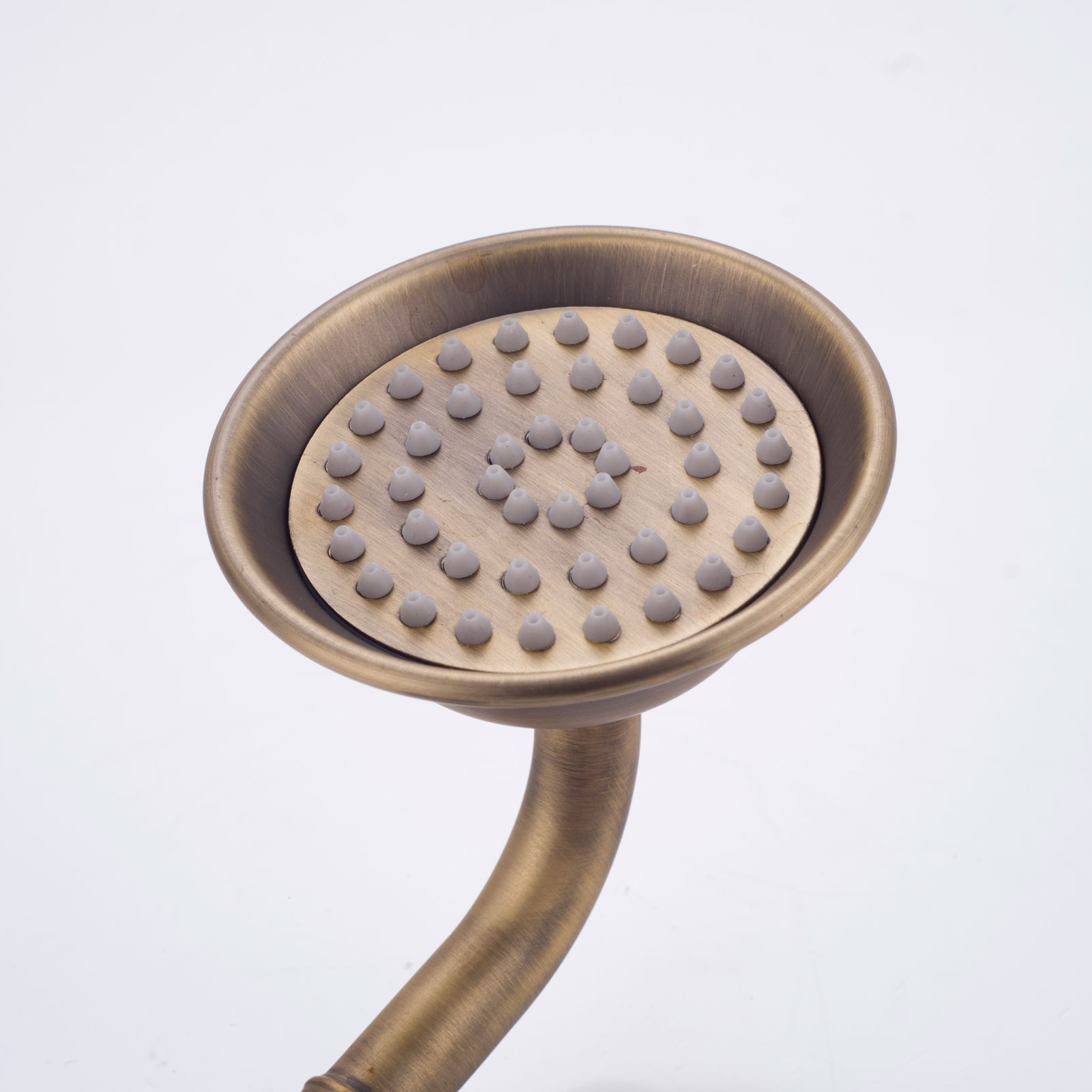 Wovier Bathtub Faucets Set,Three Handles Five Holes with Handheld Sprayer – W8772-14