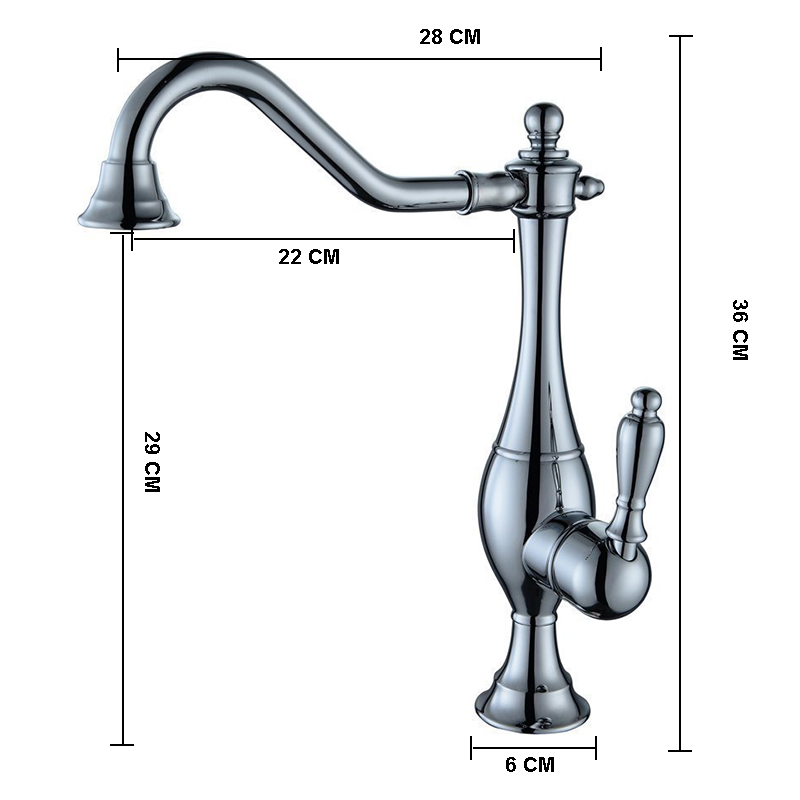Wovier Vessel Faucet with Supply Hose,Single Handle Single Hole Bathroom Faucet W8303-14