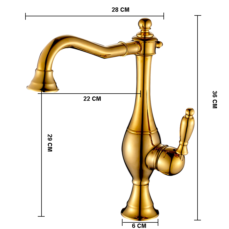 Wovier Vessel Faucet with Supply Hose,Single Handle Single Hole Bathroom Faucet W8303-18