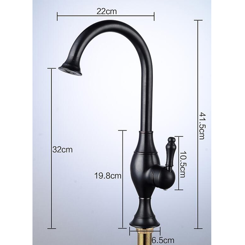 Wovier Vessel Faucet with Supply Hose,Single Handle Single Hole Bathroom Faucet W8304-5