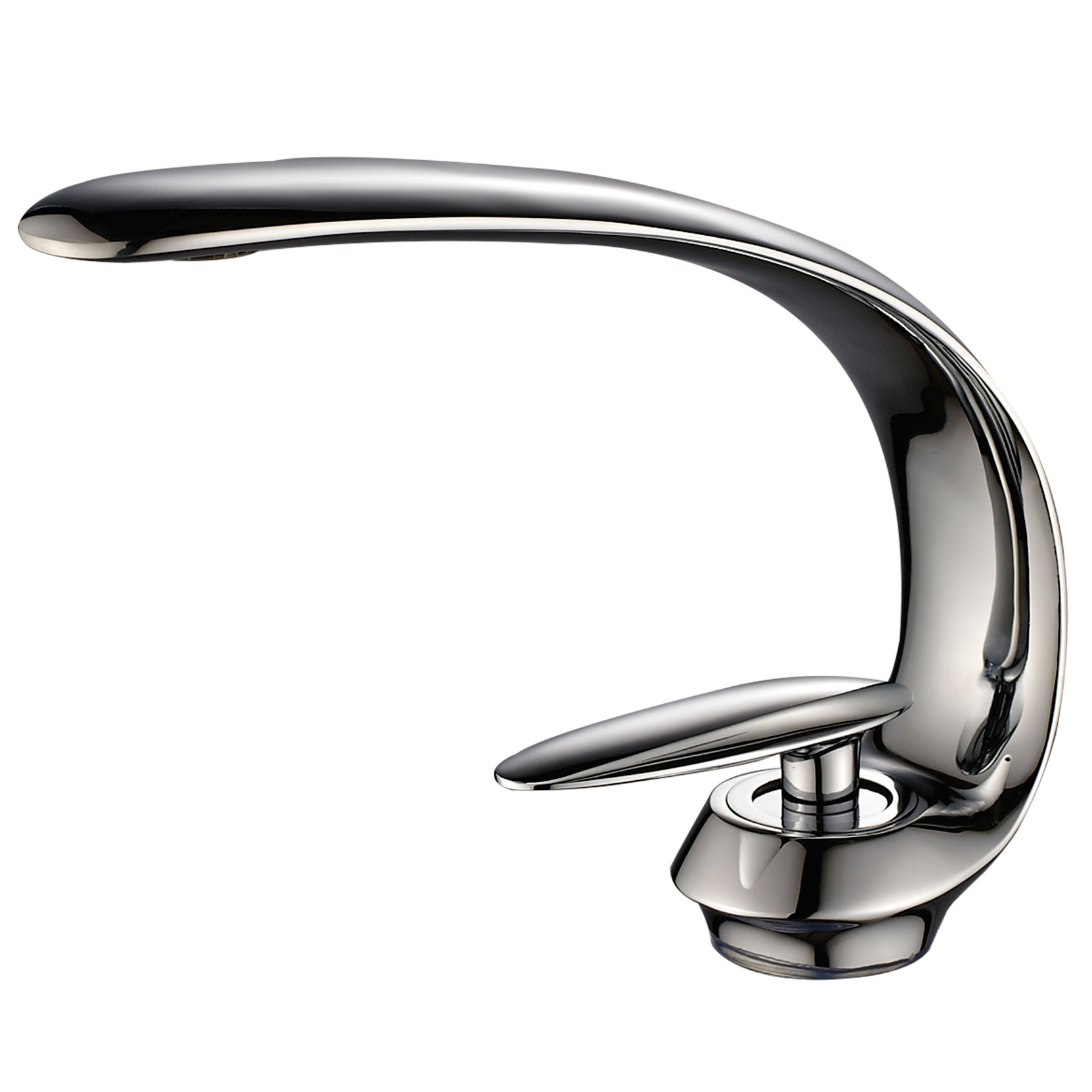 Wovier Bathroom Sink Faucet with Supply Hose,Single Handle Single Hole Lavatory Faucet W8349-34