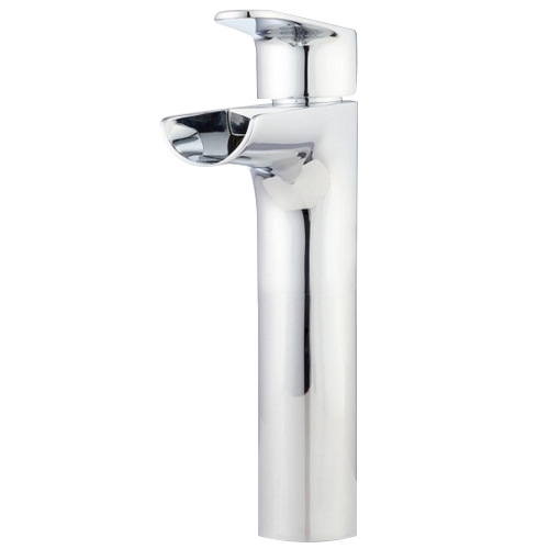 Wovier Bathroom Sink Faucet with Supply Hose,Single Handle Single Hole Lavatory Faucet W8371-5