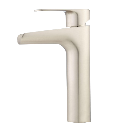 Wovier Bathroom Sink Faucet with Supply Hose,Single Handle Single Hole Lavatory Faucet W8371-4