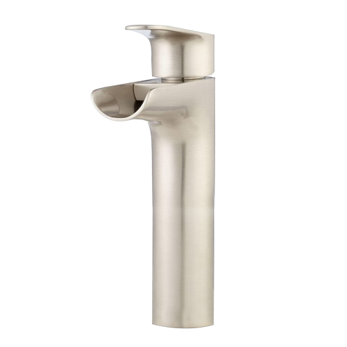 Wovier Bathroom Sink Faucet with Supply Hose,Single Handle Single Hole Lavatory Faucet W8371-3