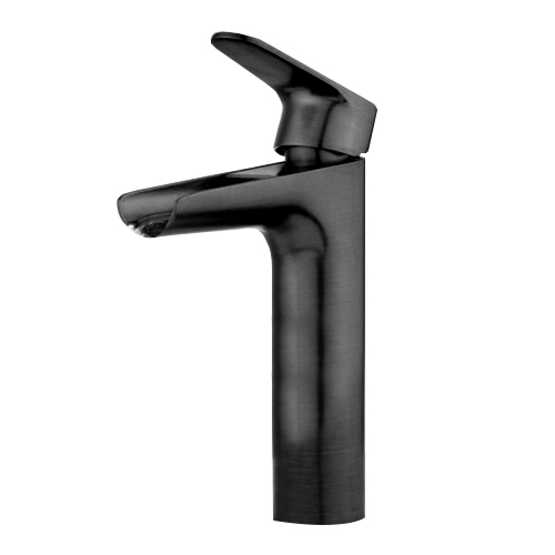Wovier Bathroom Sink Faucet with Supply Hose,Single Handle Single Hole Lavatory Faucet W8371-1