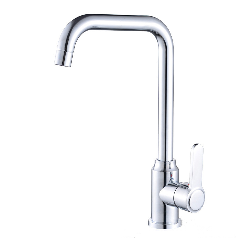 Wovier Kitchen Faucet with Supply Hose,Single Handle Single Hole Kitchen Sink Faucet W8596-3