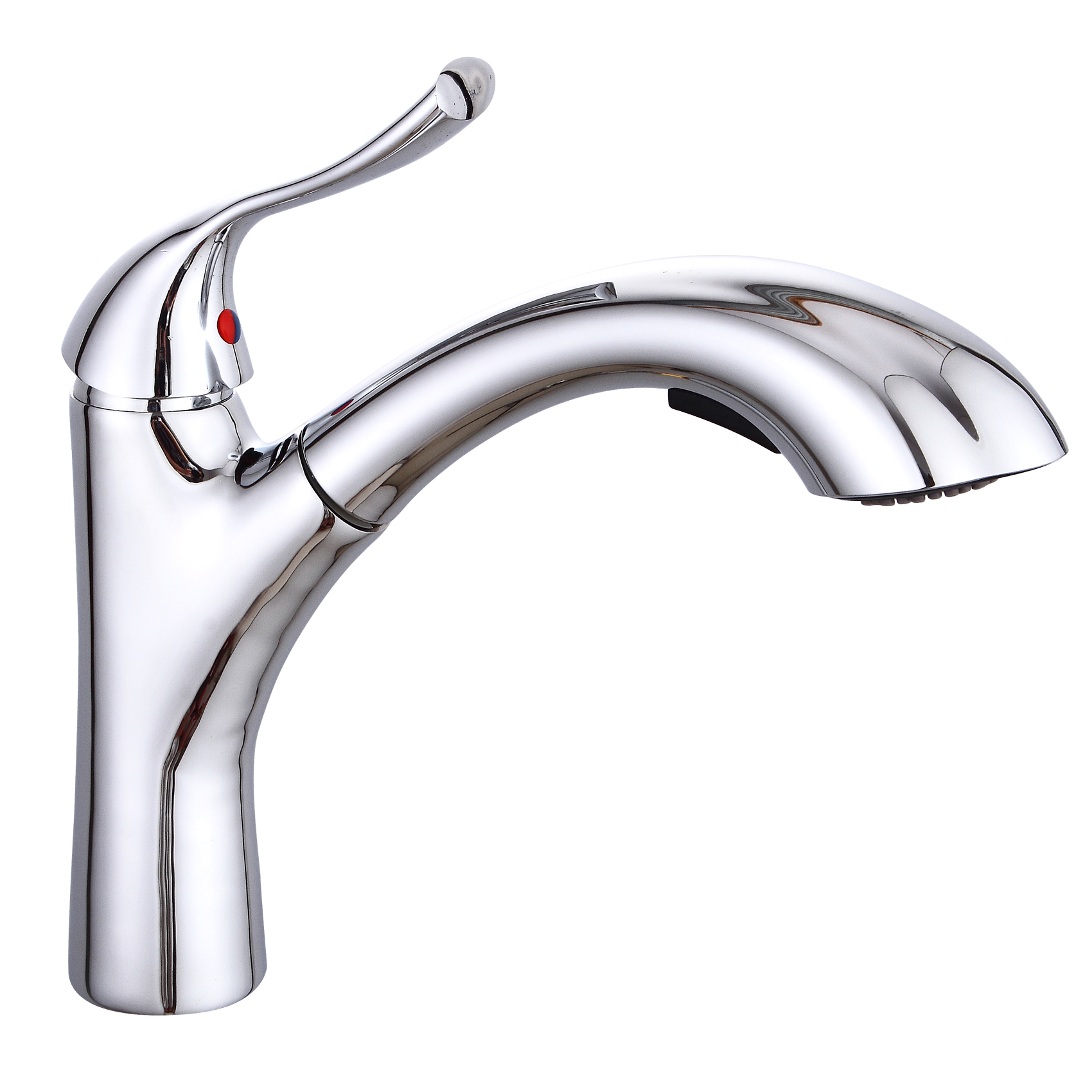 Wovier Kitchen Faucet with Pull out Sprayer, Single Handle Kitchen Sink Faucet -8521-05
