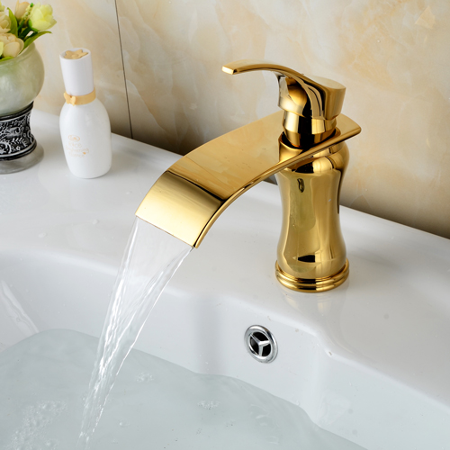 Wovier Bathroom Sink Faucet with Supply Hose,Single Handle Single Hole Lavatory Faucet W8242-9