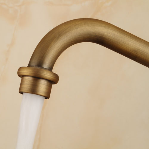 Wovier Vessel Faucet with Supply Hose,Single Handle Single Hole Bathroom Faucet W8282-3