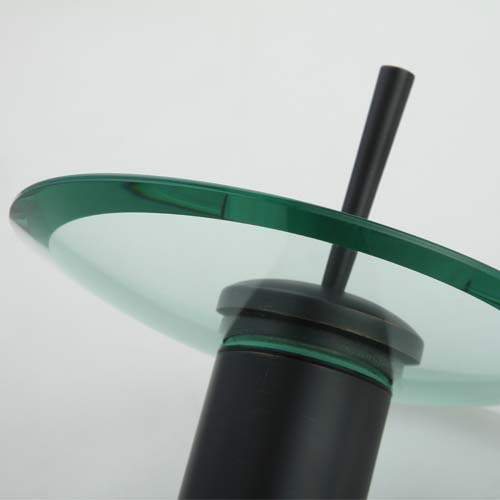 Wovier Waterfall Vessel Faucet, Single Handle Single Hole Bathroom Faucet - w8123-4