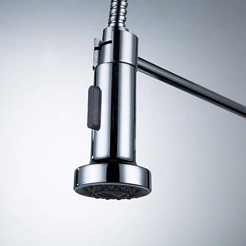 Wovier Kitchen Faucet with Pull Down Sprayer, Single Handle Kitchen Sink Faucet W8502-5