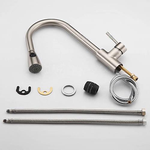 Wovier Kitchen Faucet with Pull Down Sprayer, Kitchen Sink Faucet W8563-8