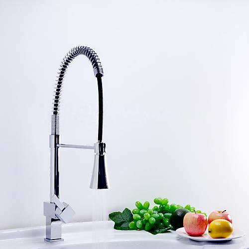 Wovier Kitchen Faucet with Pull Down Sprayer, Single Handle Kitchen Sink Faucet W8503-3