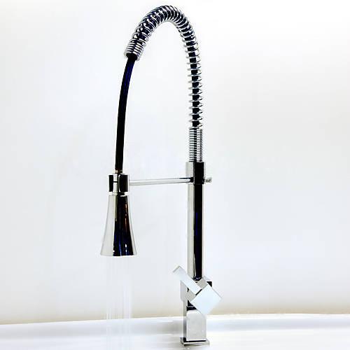 Wovier Kitchen Faucet with Pull Down Sprayer, Single Handle Kitchen Sink Faucet W8503-5
