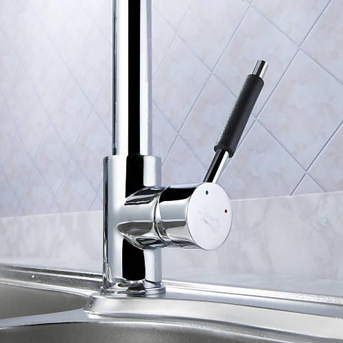 Wovier Kitchen Faucet with Pull Down Sprayer, Single Handle Kitchen Sink Faucet W8501-7