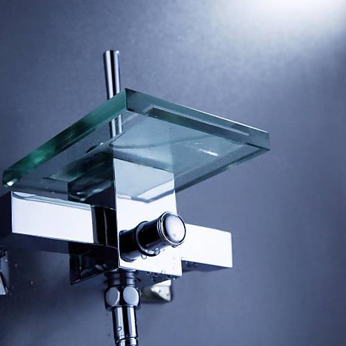 Wovier Wall Mounted Tub Filler with Hand Shower W8801-11