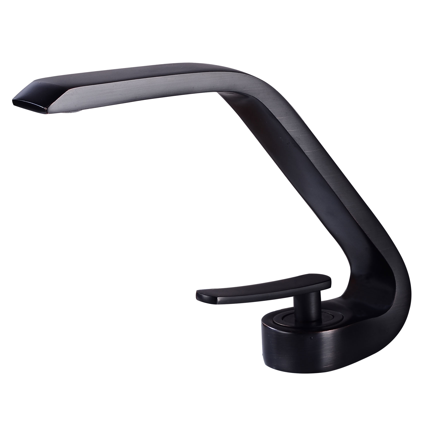 Wovier Bathroom Sink Faucet with Supply Hose,Single Handle Single Hole Lavatory Faucet W8348-15