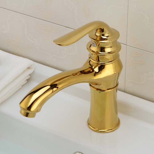 Wovier Bathroom Sink Faucet with Supply Hose,Single Handle Single Hole Lavatory Faucet W8267-10