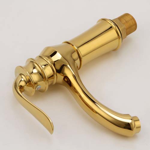 Wovier Bathroom Sink Faucet with Supply Hose,Single Handle Single Hole Lavatory Faucet W8267-11