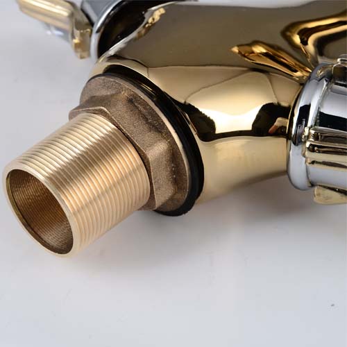 Wovier Bathroom Sink Faucet,Single Handle Single Hole Lavatory Faucet W8336-5