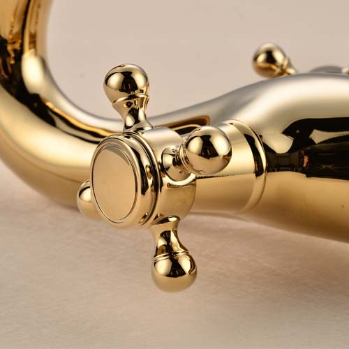 Wovier Vessel Faucet,Single Handle Single Hole Bathroom Faucet W8335-9