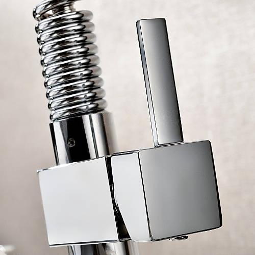 Wovier Kitchen Faucet with Pull Down Sprayer, Single Handle Kitchen Sink Faucet W8510-7