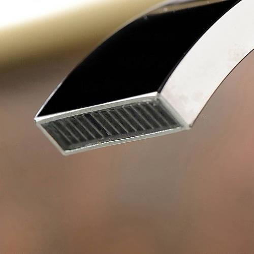 Wovier Waterfall Bathroom Sink Faucet,Single Handle Single Hole Faucet-W8220-16