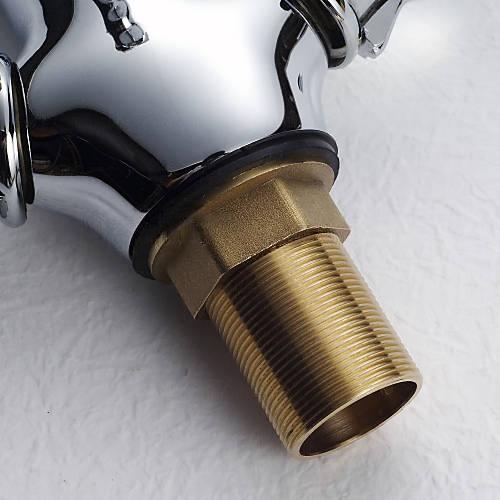 Wovier Bathroom Sink Faucet,Single Handle Single Hole Lavatory Faucet W8336-18