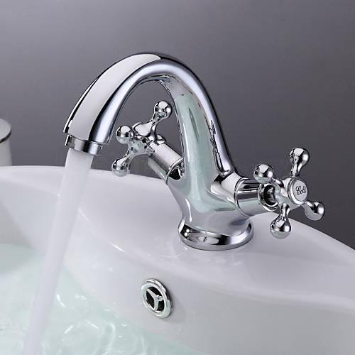 Wovier Bathroom Sink Faucet with Supply Hose,Single Handle Single Hole Lavatory Faucet W8278